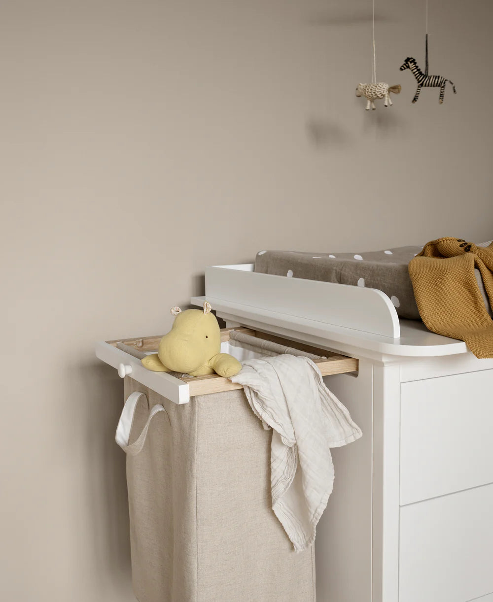 2 drawers and laundry bag for Seaside changing table