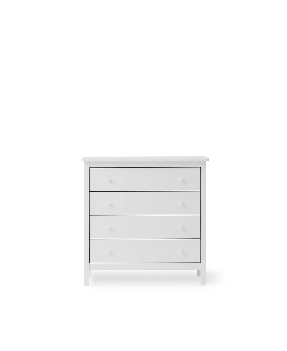 Seaside changing table with 6 drawers