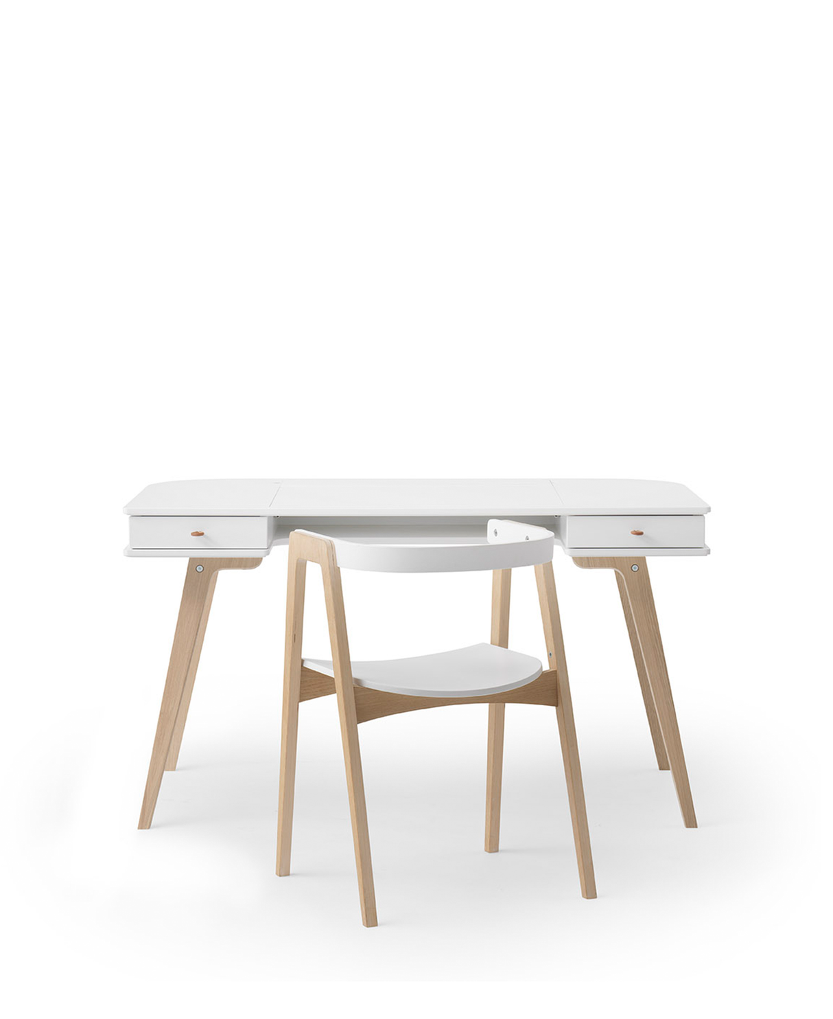 Wood Desk 66 cm &amp; Armchair