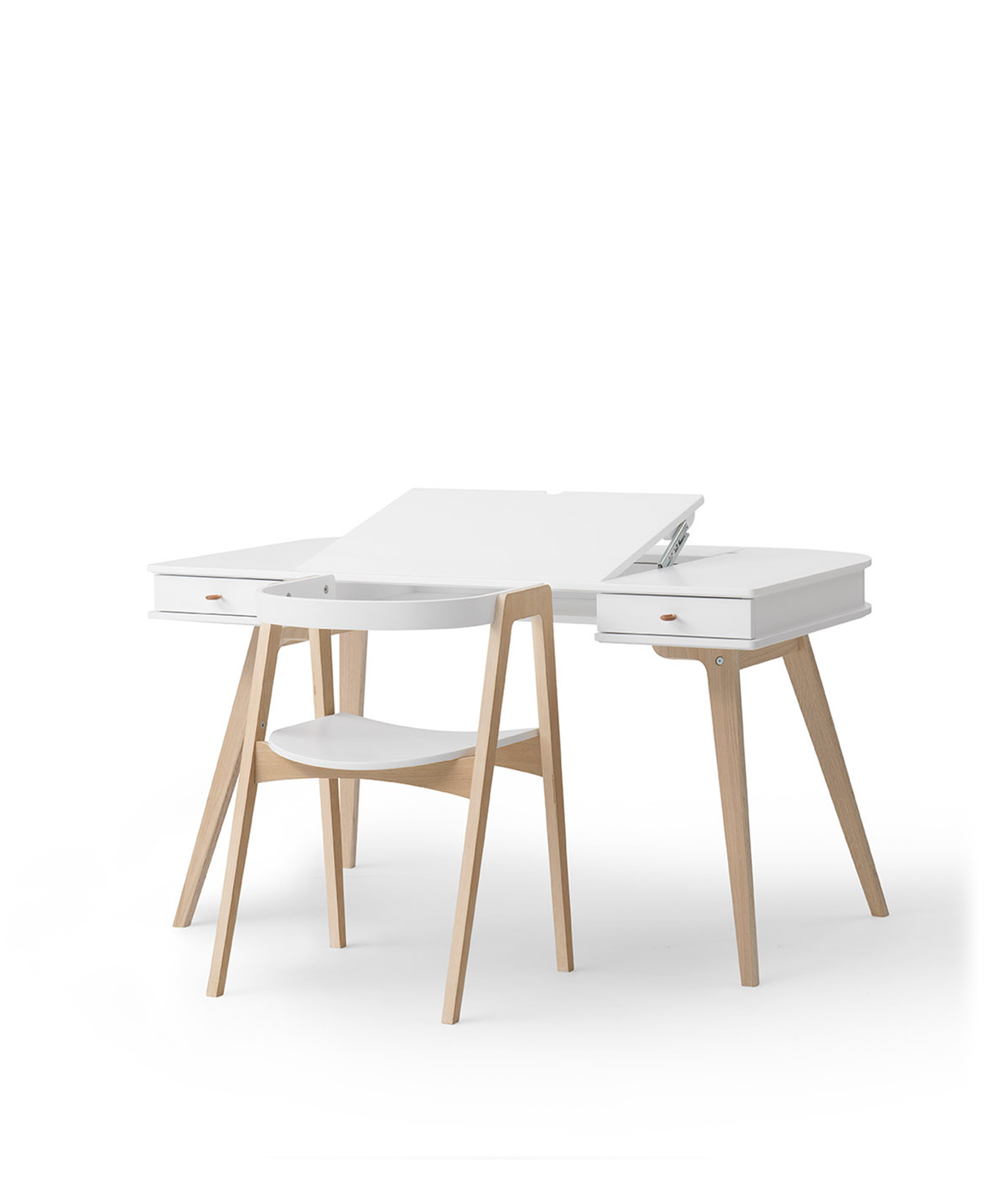 Wood Desk 66 cm &amp; Armchair