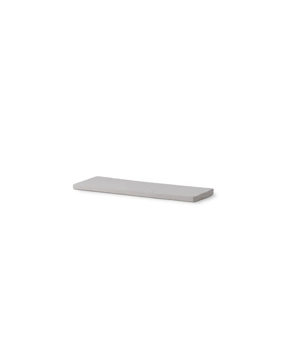 Wood Lounger Bed White 120 cm