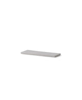 Wood Lounger Bed White 120 cm