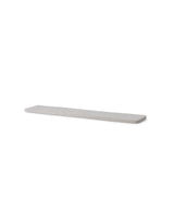 Wood Lounger Bed White 120 cm