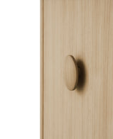 Wood Kleiderschrank 2-türig, Eiche