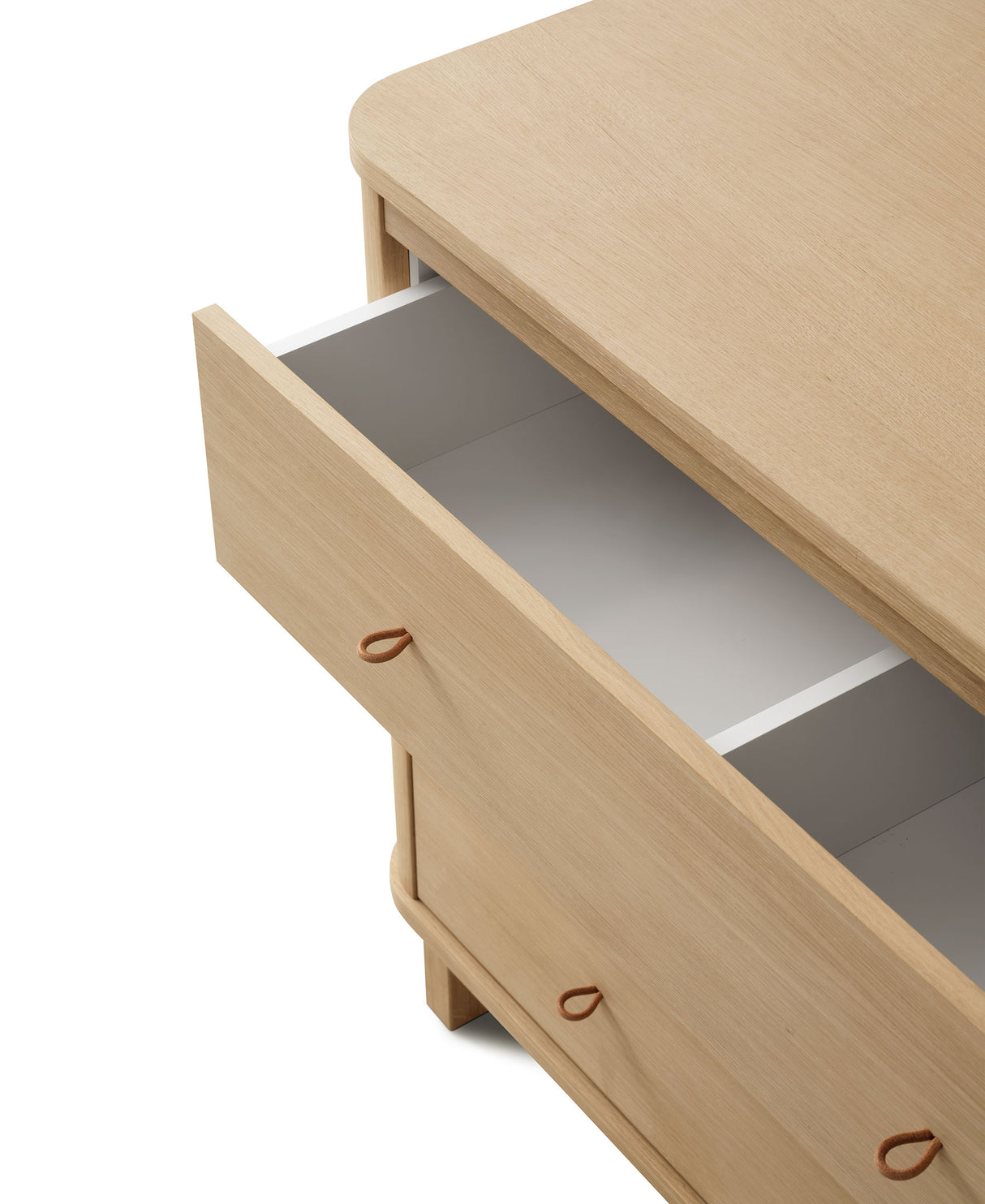 Wood Kommode 3 Schubladen, Eiche