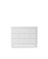 Oliver Furniture - Wood Kommode 3 Schubladen, Weiss