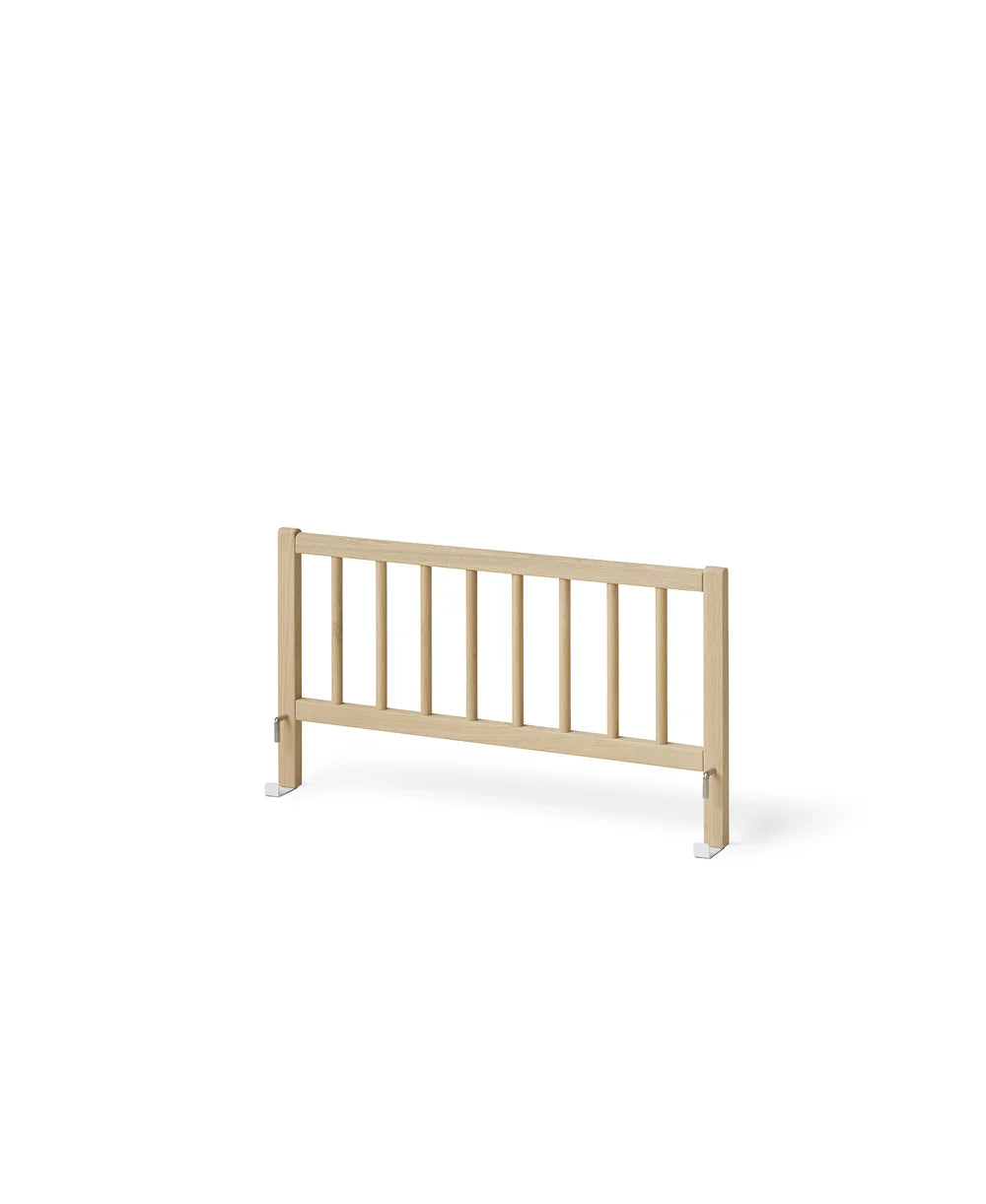 Wood Lounger Bed White 120 cm