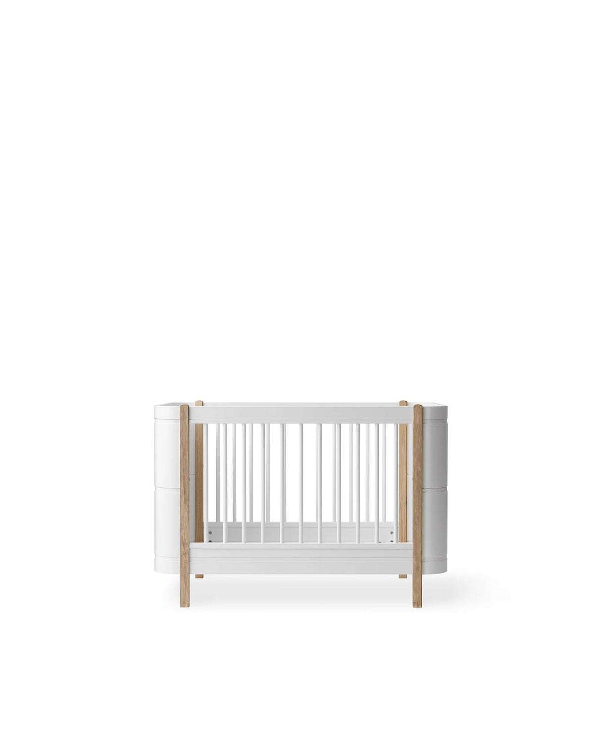 Mini+ baby bed excl. conversion kit junior bed oak