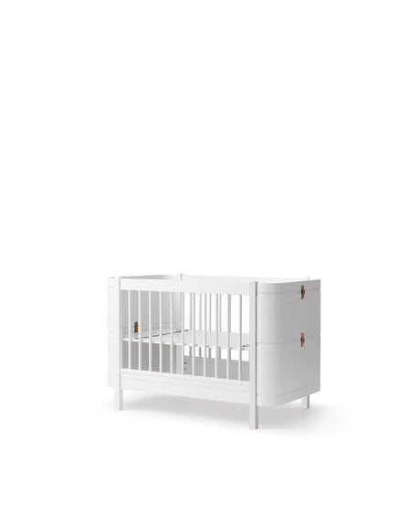 Oliver Furniture - Wood Mini+ Babybett Weiss