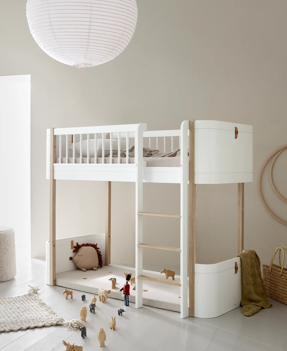 Oliver Furniture Spielmatratze für Wood Mini+ halbhohes Hochbett