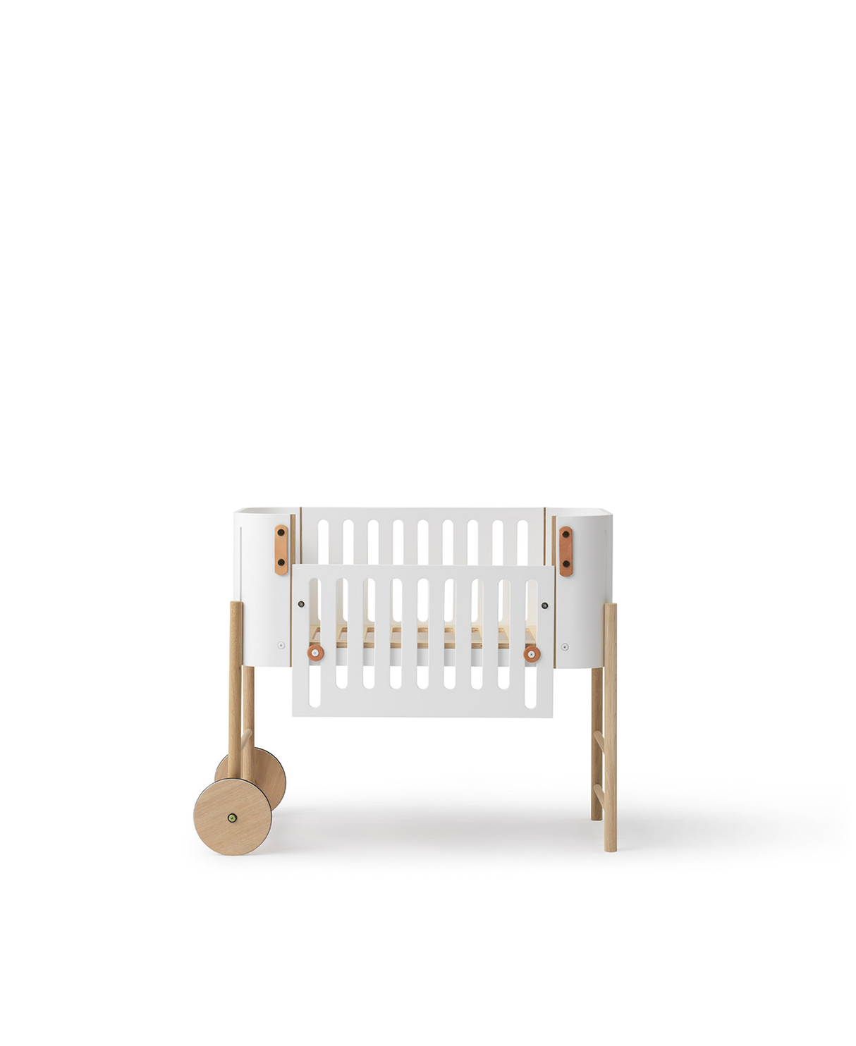 Extra bed, including conversion kit to bench, oak/white