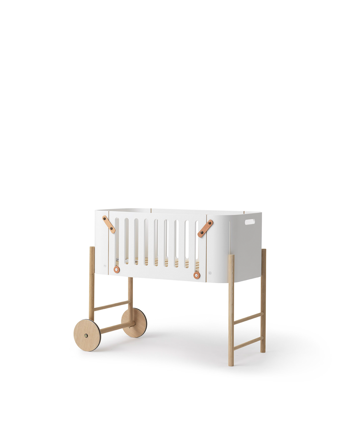 Extra bed, including conversion kit to bench, oak/white