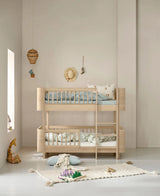 Oliver Furniture Wood Mini+ Umbauset vom Baby- und Juniorbett zum halbhohen Etagenbett, Eiche