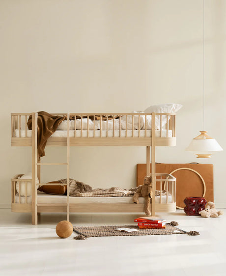 Wood Lounger Bed White 120 cm
