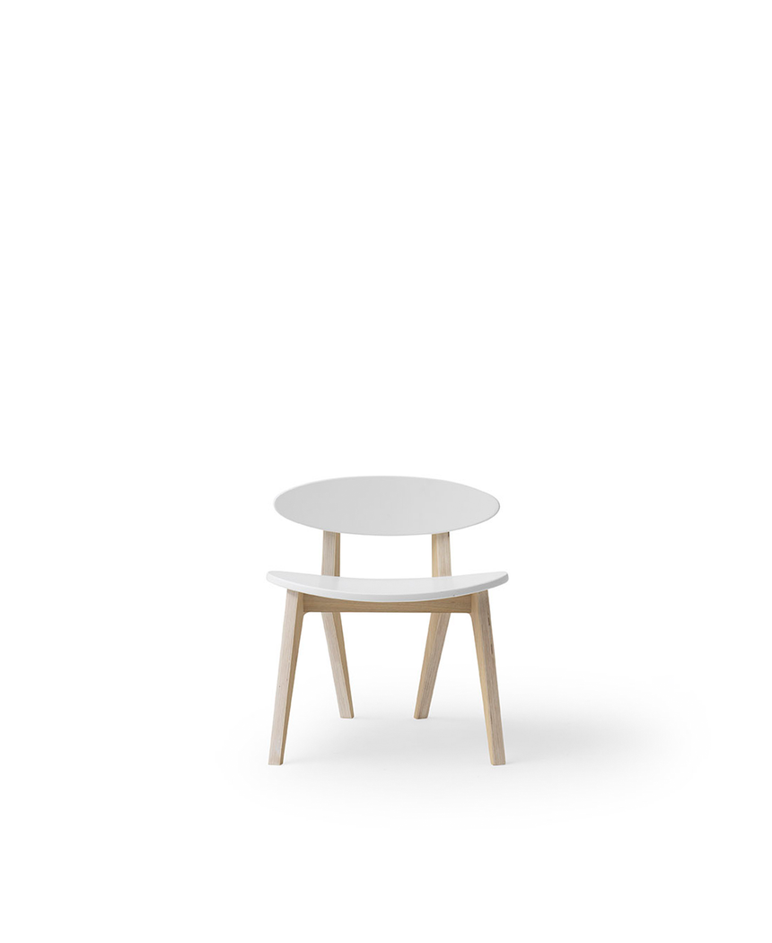 Wood Pingpong Chair White / Oak