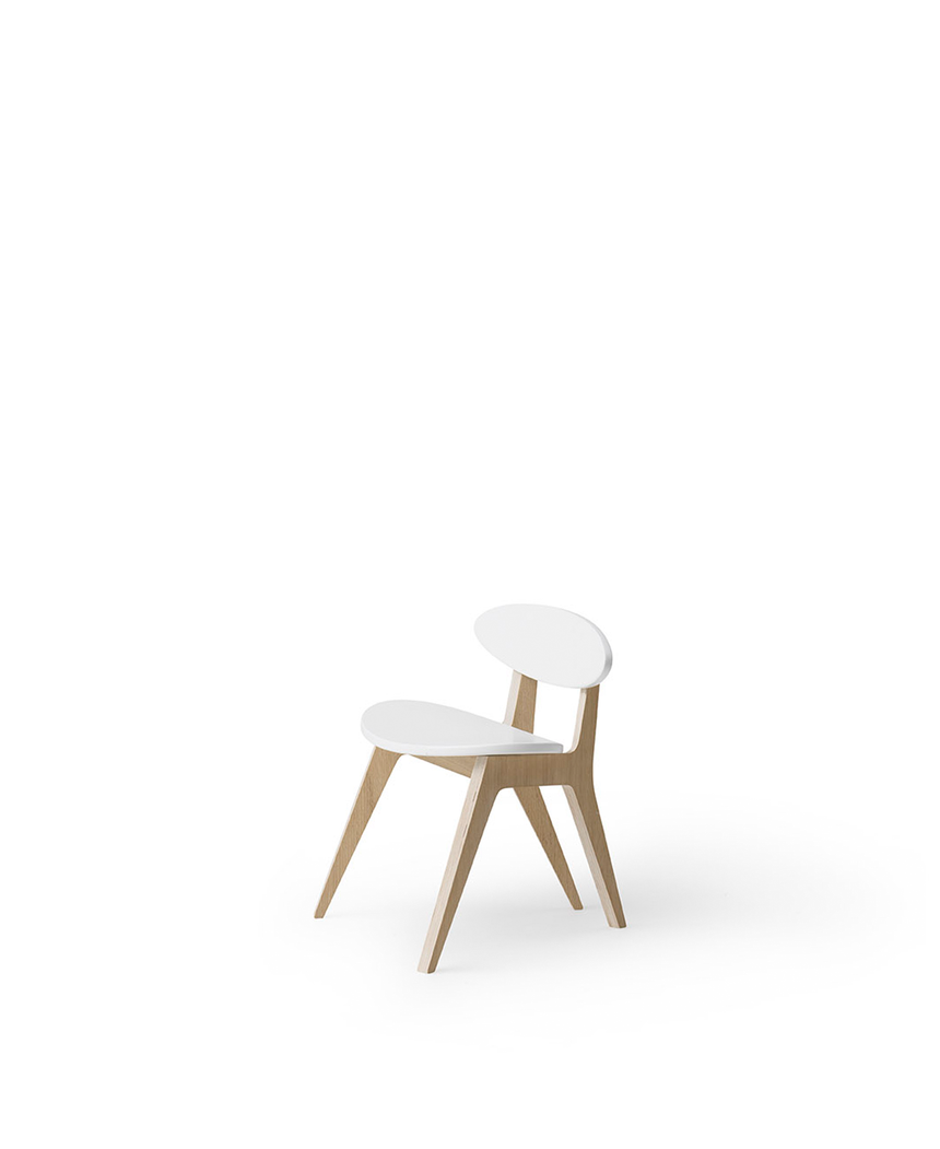 Wood Pingpong Chair White / Oak