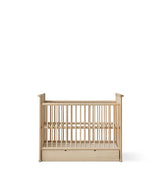 Wood Lounger Bed White 120 cm