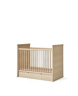 Wood Lounger Bed White 120 cm
