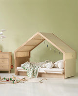Oliver Furniture Camp Novel Hausdach für Bett 120 × 200 cm – Birke/Eiche