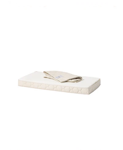 Wood Lounger Bed White 120 cm