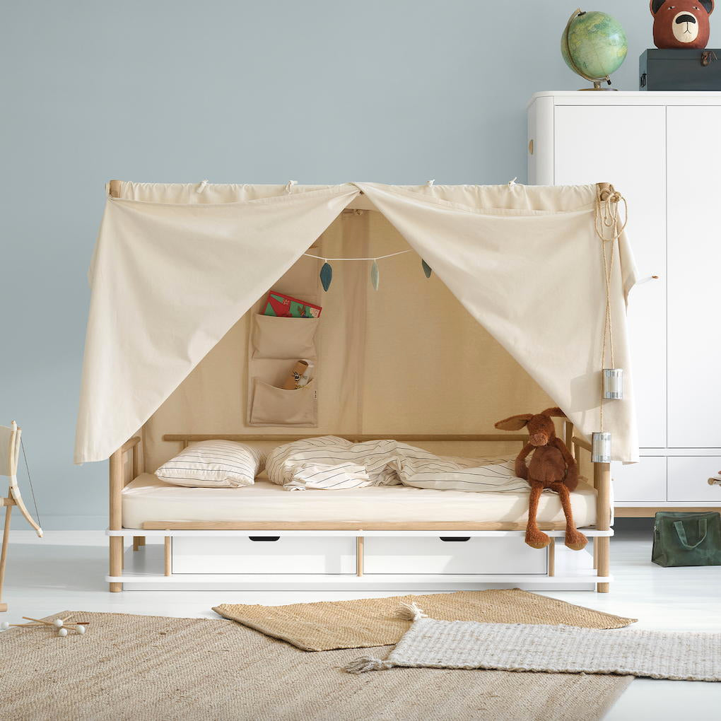 Camp Himmelbett Weiss/Eiche