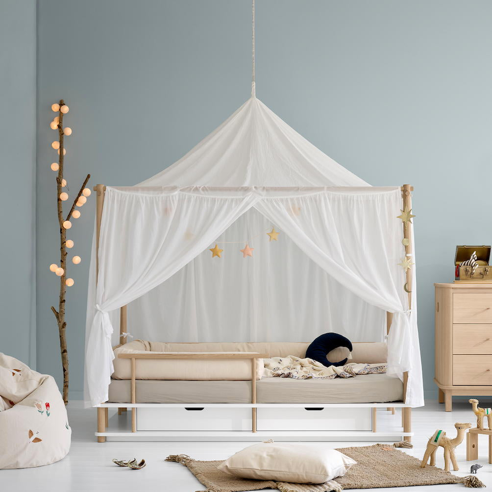 Camp Himmelbett Weiss/Eiche