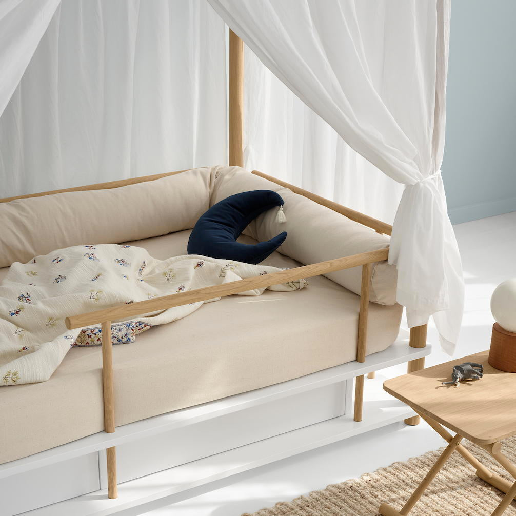 Camp Himmelbett Weiss/Eiche