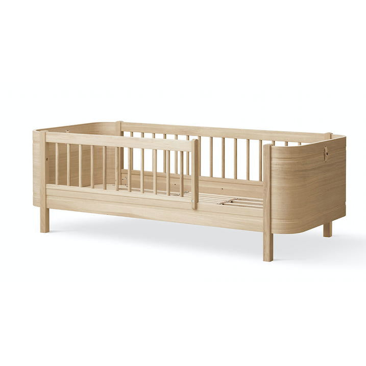 Oliver Furniture Mini+ Babybett inkl. Umbauset Juniorbett Eiche