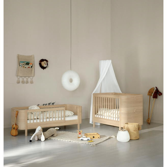 Oliver Furniture Mini+ Babybett inkl. Umbauset Juniorbett Eiche