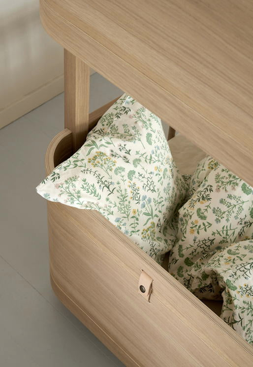 Mini+ halbhohes Etagenbett Eiche von Oliver Furniture
