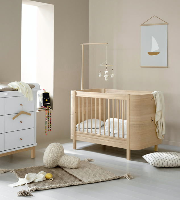 Oliver Furniture Wood Mini+ Babybett Eiche