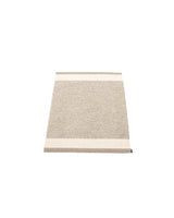Pappelina EDIT Kleiner Teppich – Mud 60 x 85 cm