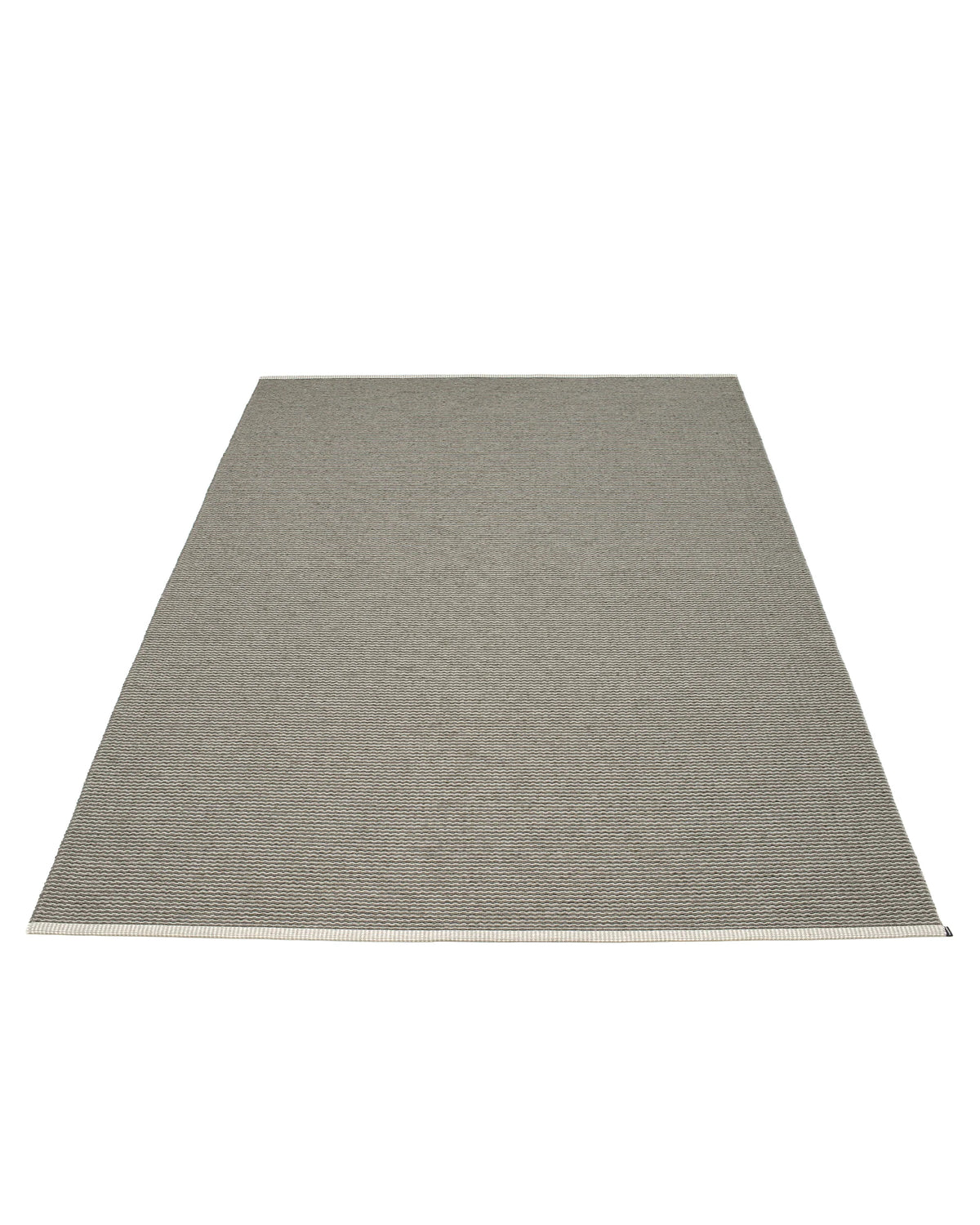 Pappelina MONO Großer Teppich – Charcoal 140 x 200 cm
