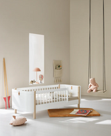Wood Original Sofa Bed White / Oak
