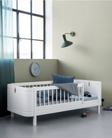 Wood Original Sofa Bed White / Oak