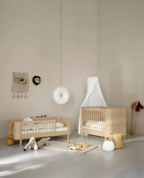 Wood Original Sofa Bed White / Oak