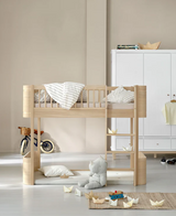 Wood Original Sofa Bed White / Oak