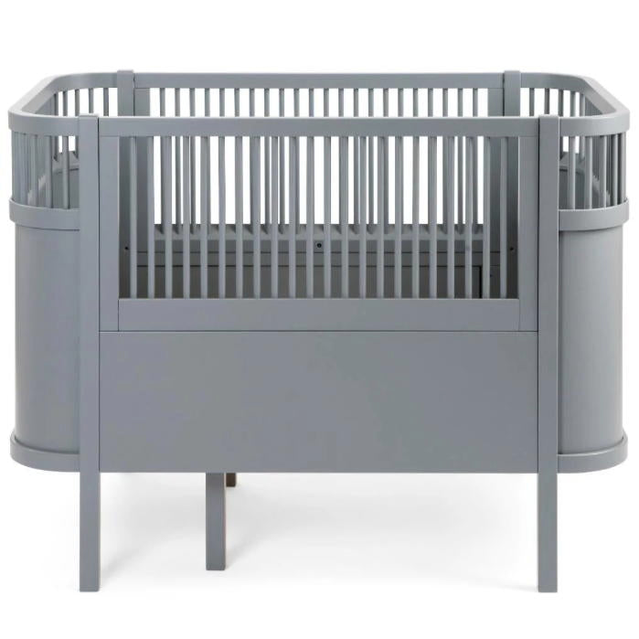 Baby junior bed, grey