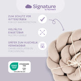 Träumeland Signature Nestchenschlange – Taupe 180 cm