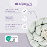 Träumeland Signature Nestchenschlange – Mint 180 cm