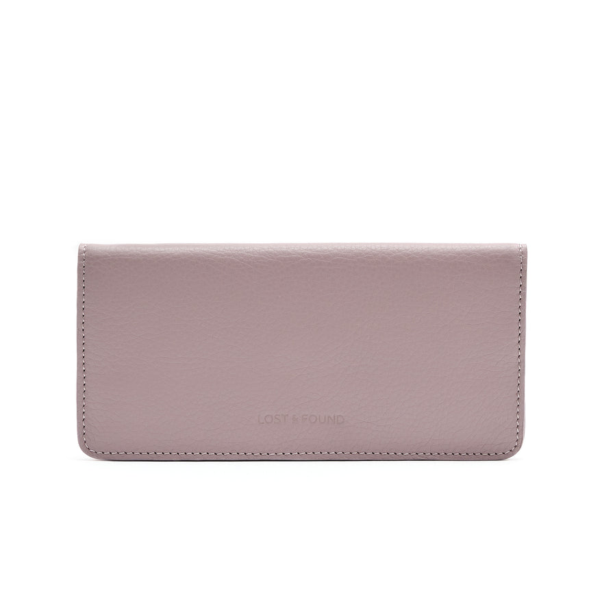 Slim Portemonnaie Mauve