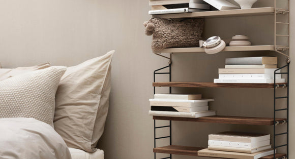 String Furniture Schlafzimmer Regal Design Klassiker aus Schweden