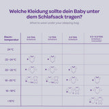Träumeland LIEBMICH Ganzjahres-Schlafsack Volare – Blau