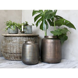 Vase - antique messing