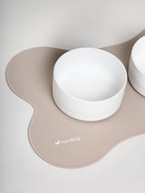 Tischset für Hundenäpfe (Cappuccino)