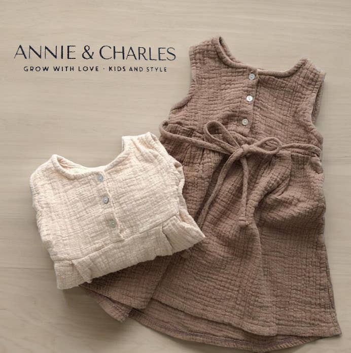Annie & Charles - Musselin Kleid EBBA