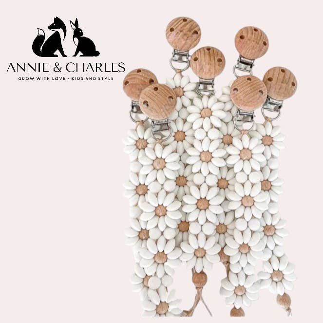 Annie & Charles - DAISY BLOOM Schnullerkette