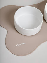 Tischset für Hundenäpfe (Cappuccino)