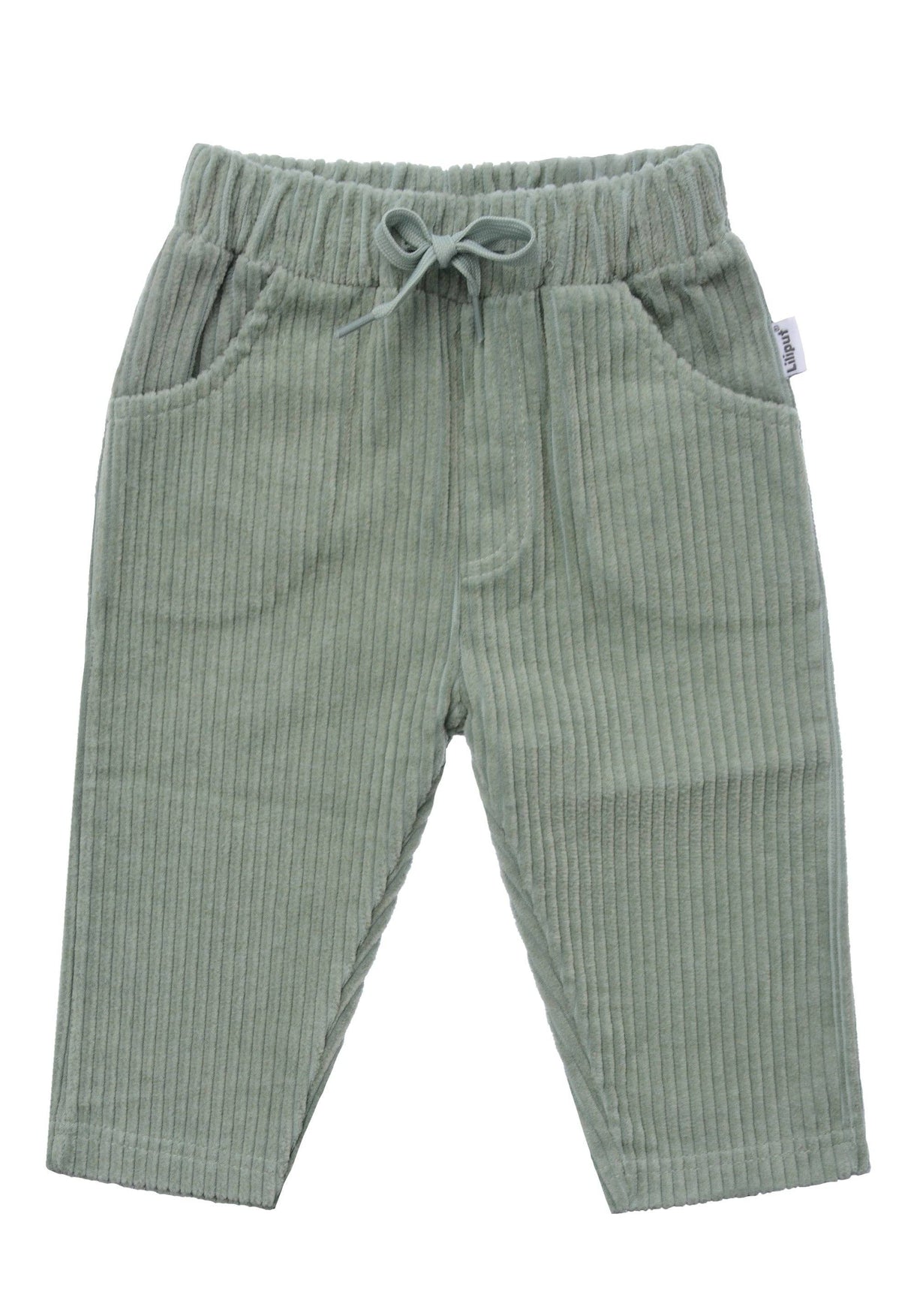 Cordhose mit großen Taschen in schilf