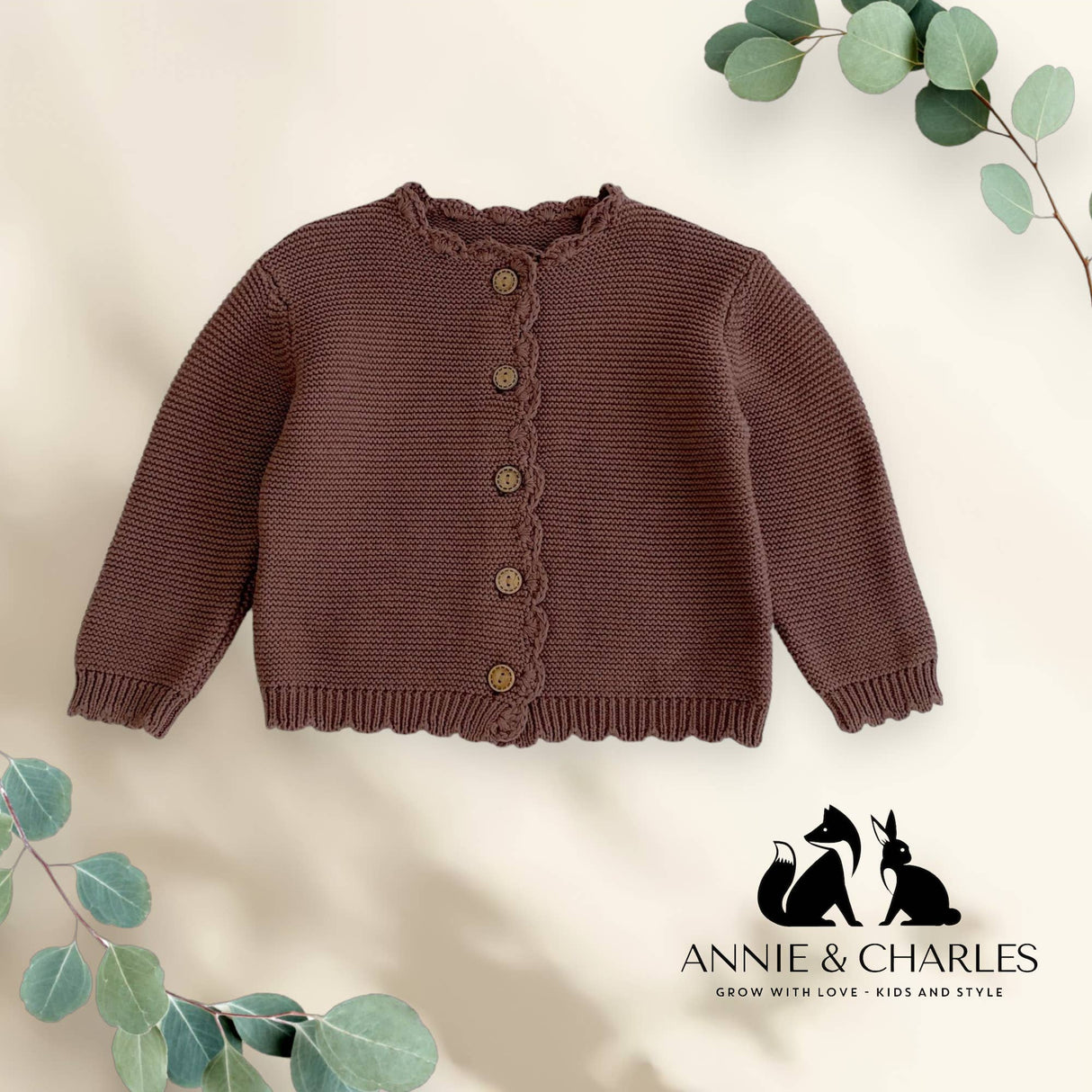 Annie & Charles - Strick Jacke CHIARA